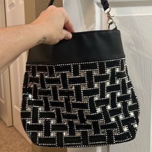 Black and Bling purse.